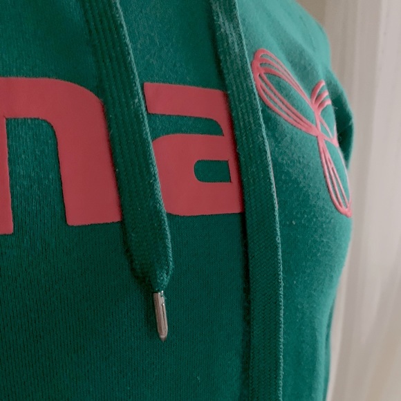 TNA Teal Pullover Hoodie - Picture 2 of 7